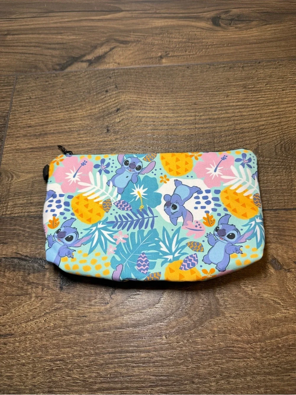 Disney Lilo and Stitch Kids Girls Makeup Pouch Small Zipper Bag,NWOT